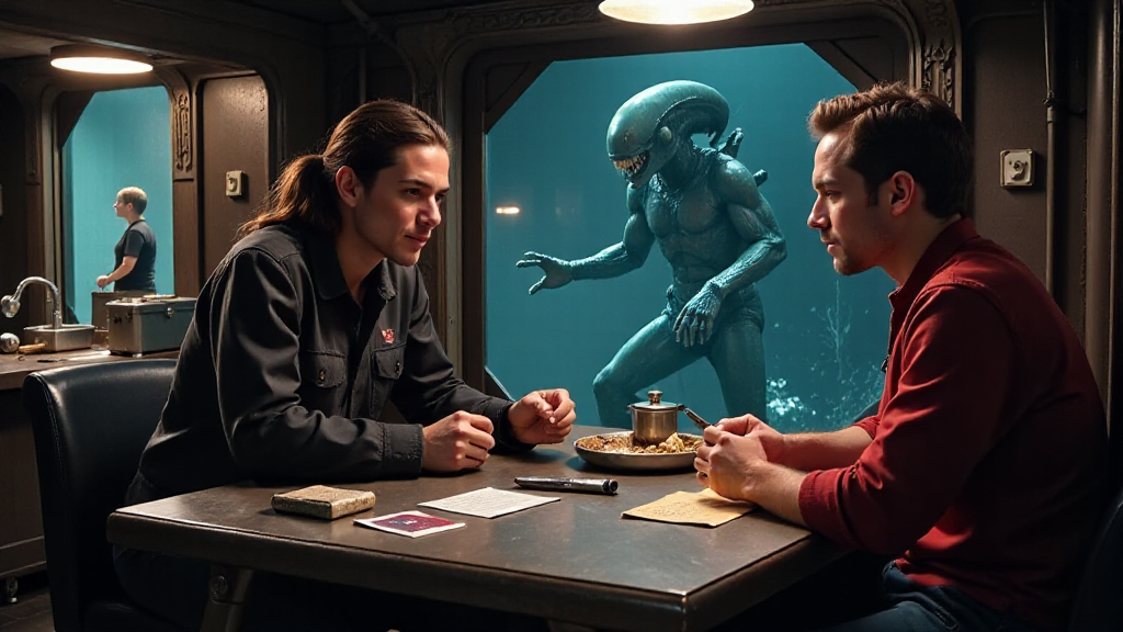 alien brettspiel sci fi reihe