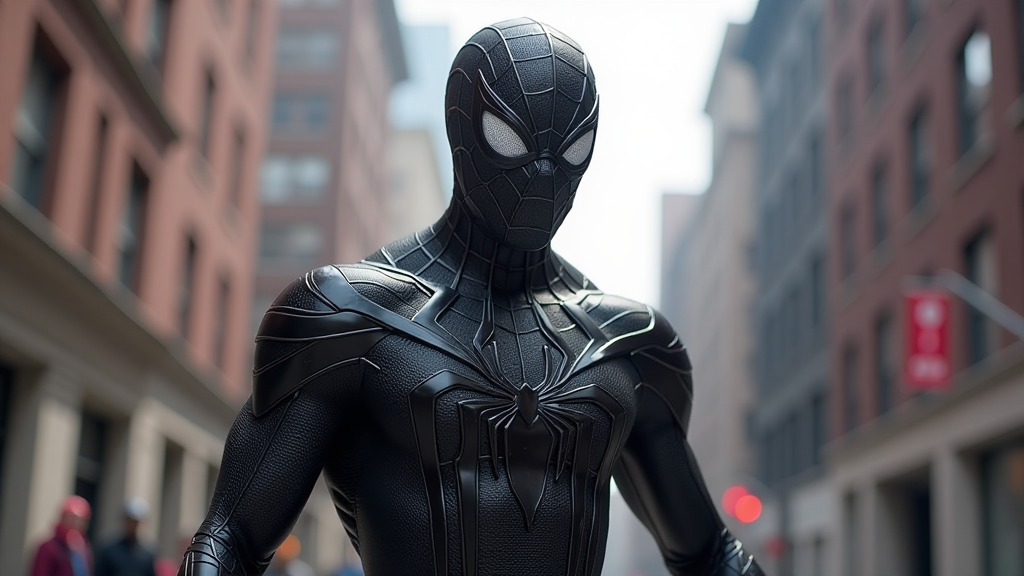 spider man symbiontenanzugs