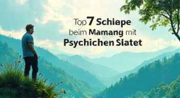 Das sind die Top 7 Schritte beim Umgang mit psychischen Belastungen